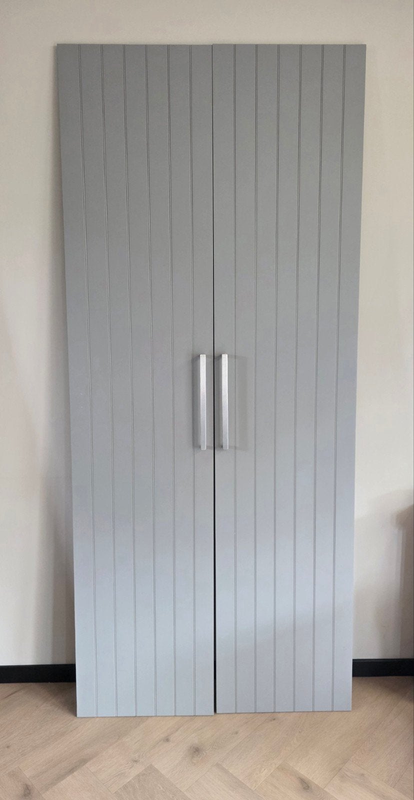 2 ikea Pax deuren grijs., Ophalen, Gebruikt, 200 cm of meer, 50 tot 100 cm
