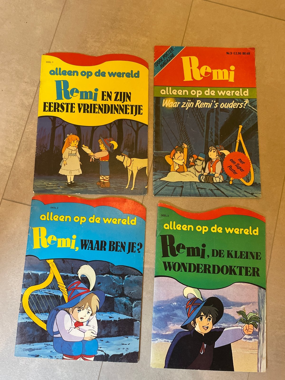 Remi: Alleen op de wereld - Complete serie (4 stripboeken), Boeken, Complete serie of reeks, Ophalen of Verzenden, Gelezen