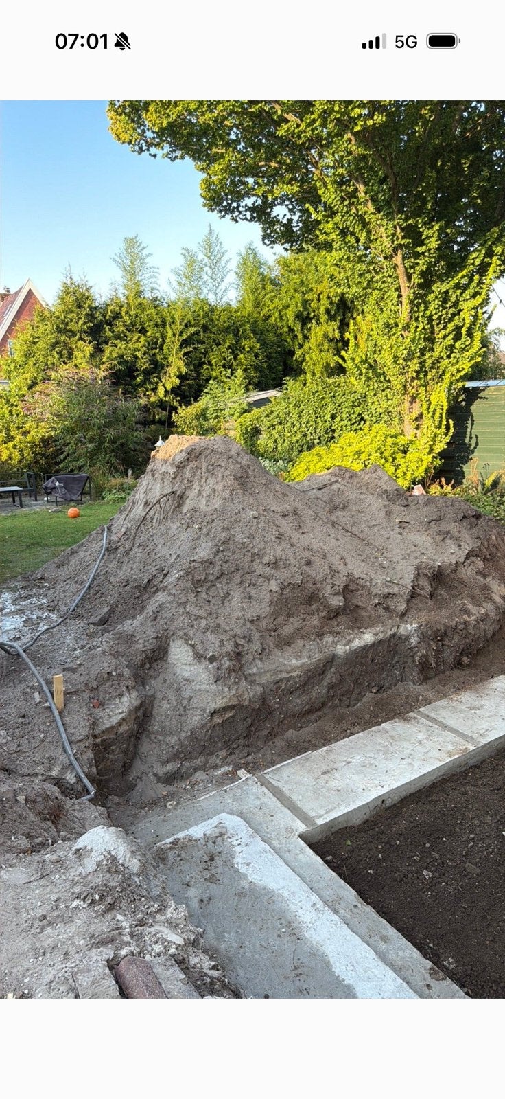 Gratis zwart grond, Ophalen, Gebruikt, Overige typen