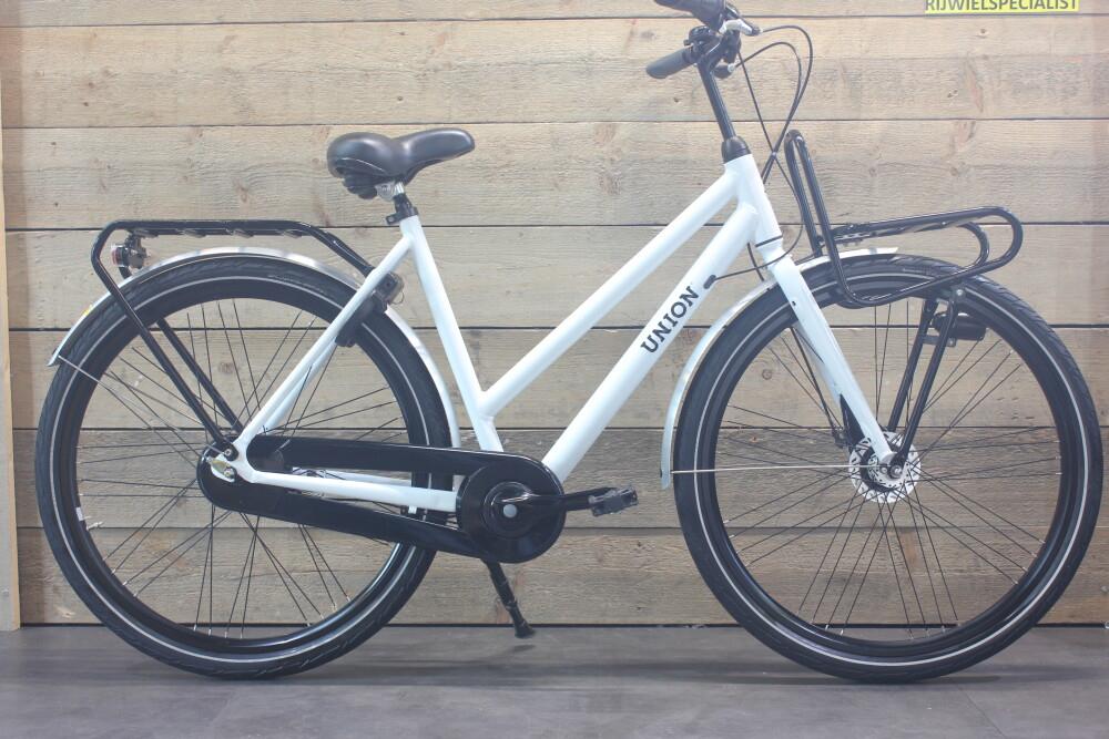 Union Curb damesfiets 8v D53 wit met 3 mnd garantie, Fietsen en Brommers, Fietsen | Dames | Damesfietsen, Niet ingevuld, Gebruikt
