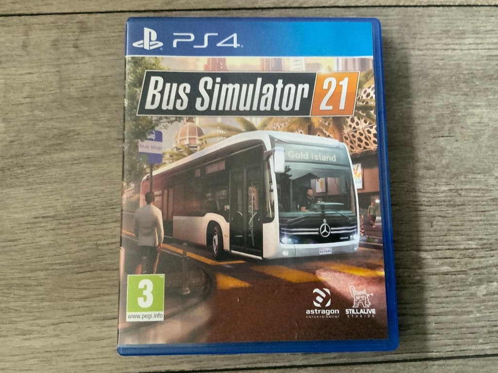 Playstation 4 - Bus Simulator 21 voor de PS4, 1 speler, Ophalen of Verzenden, Zo goed als nieuw, Vanaf 3 jaar