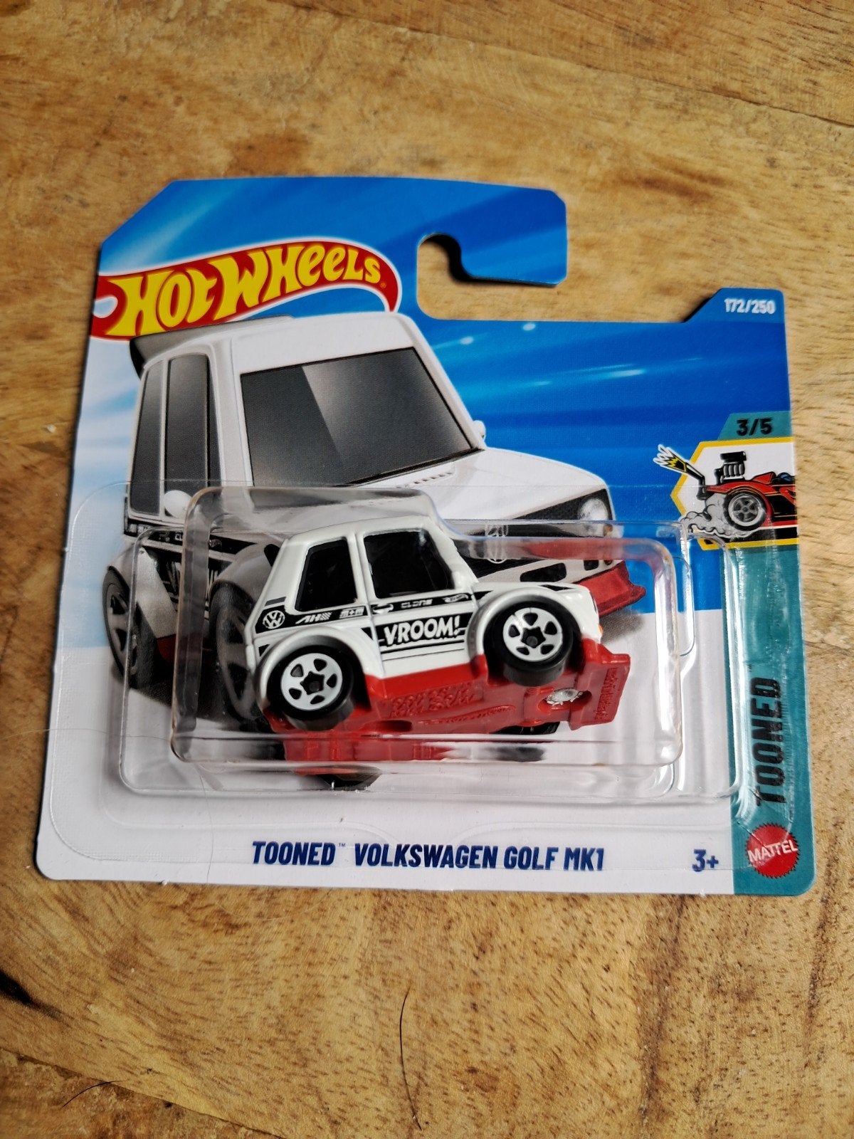 Hot Wheels Tooned Volkswagen Golf MK1 nieuw in ovp, Hobby en Vrije tijd, Modelauto's | Overige schalen, Ophalen of Verzenden, Nieuw