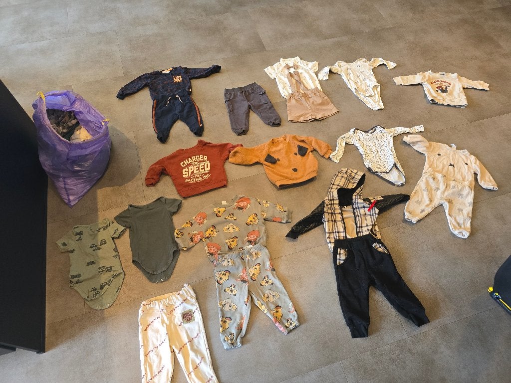 Kleding maat 74, Kinderen en Baby's, Babykleding | Maat 74, Ophalen, Gebruikt, Jongetje, Overige typen