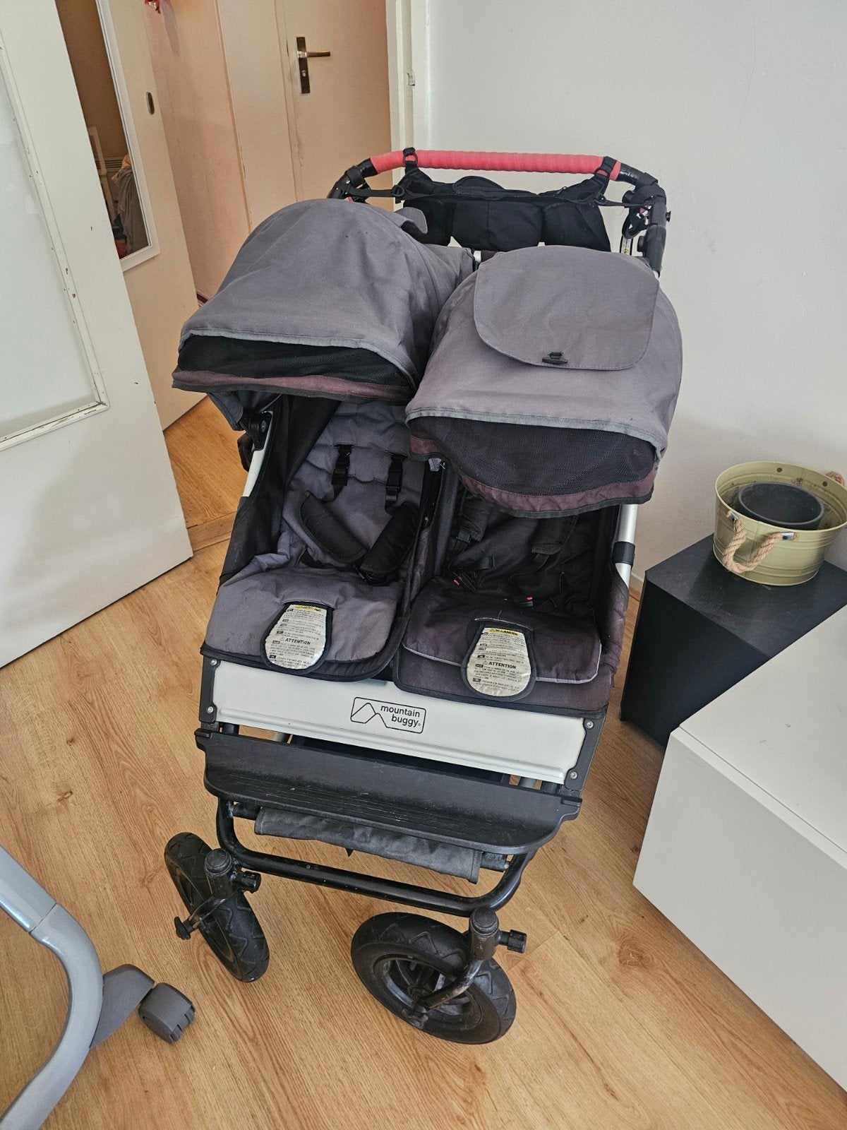 Mountain Buggy Duet complete set, Kinderen en Baby's, Gebruikt, Luchtbanden, Combiwagen, Ophalen