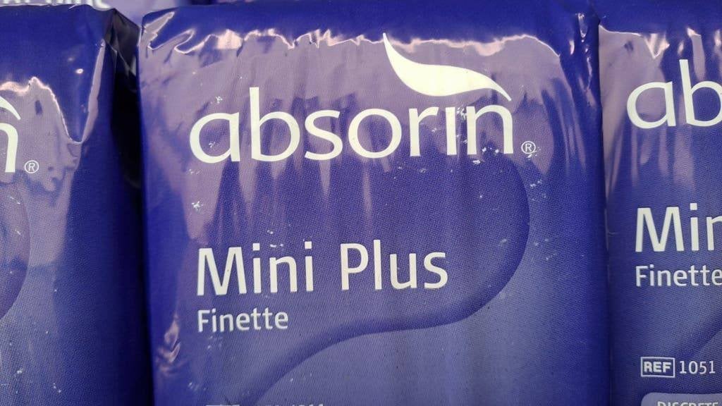 24x Absorin mini plus inleggers incontinentie, Onbekend, Nieuw, Ophalen of Verzenden, Onbekend