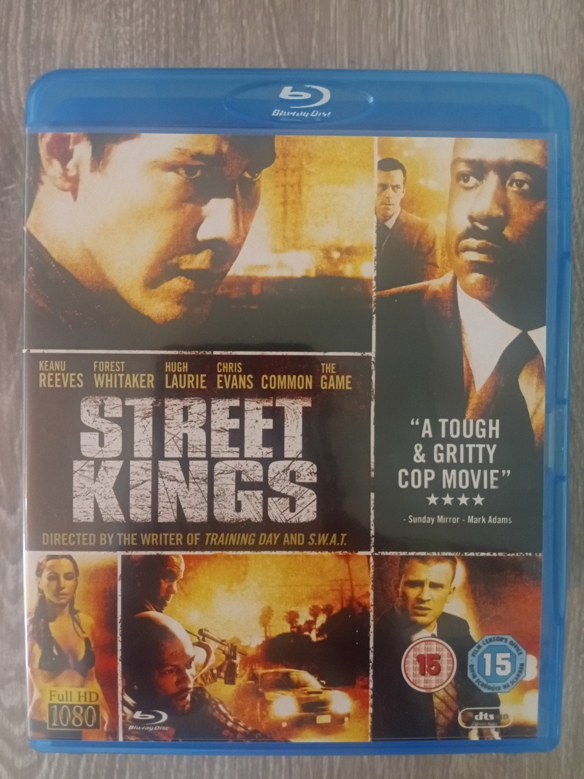 Street Kings Blu-ray - Misdaadfilm met Reeves en Whitaker, Film, Spaans, Ophalen of Verzenden, Zo goed als nieuw
