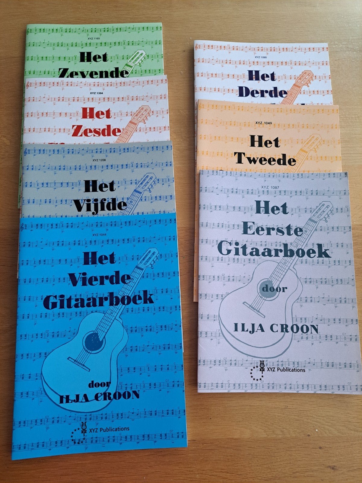 Het Gitaarboek door Ilja Croon - Complete set (7 boeken), Gitaar, Overige genres, Les of Cursus, Nieuw