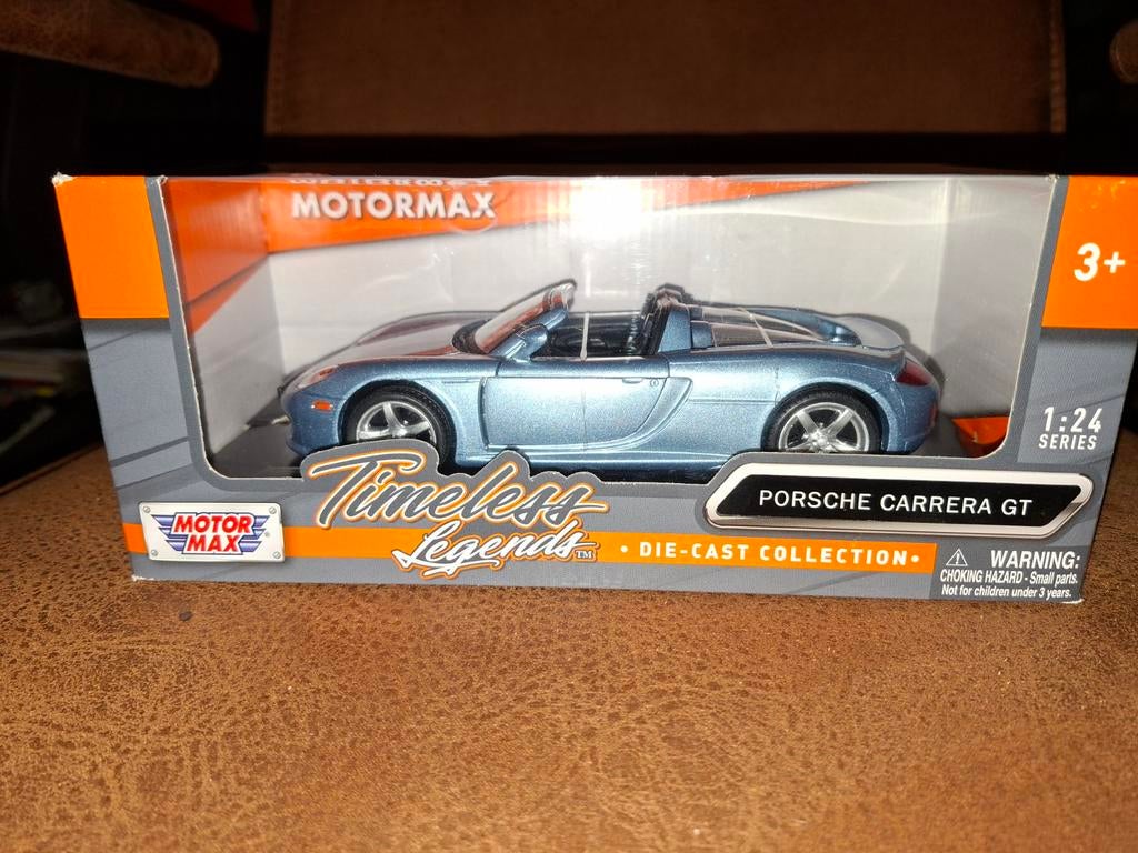 Motormax Porsche Carrera GT 1:24 Die-Cast Model, Ophalen of Verzenden, Nieuw, Auto, Overige merken