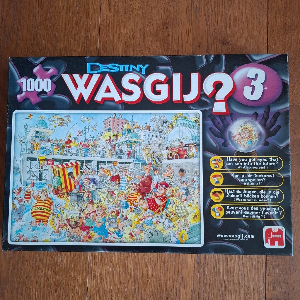 Puzzel wasgij destiny 3, Ophalen of Verzenden, 500 t/m 1500 stukjes, Zo goed als nieuw, Legpuzzel