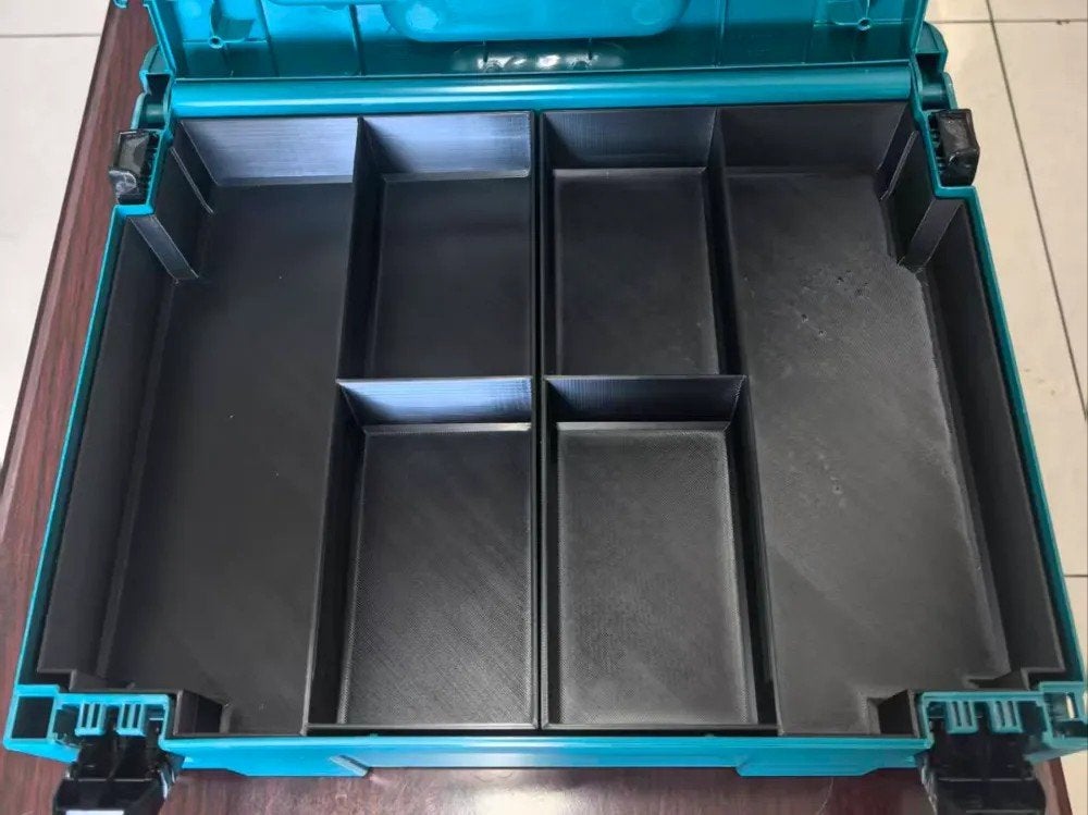 3D geprinte bakken voor Makita Mbox type 2 koffer, Ophalen of Verzenden, Nieuw, Gereedschapsopslag, Makita