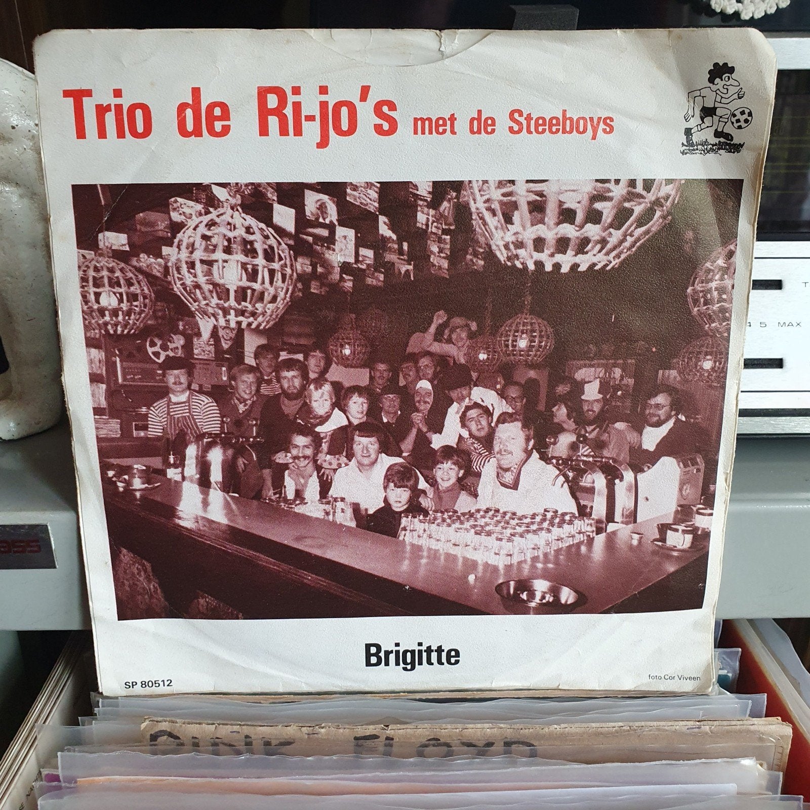 Trio de Ri-jo's met de steeboys - Brigitte, Cd's en Dvd's, Ophalen of Verzenden, Gebruikt, Overige formaten, Levenslied of Smartlap