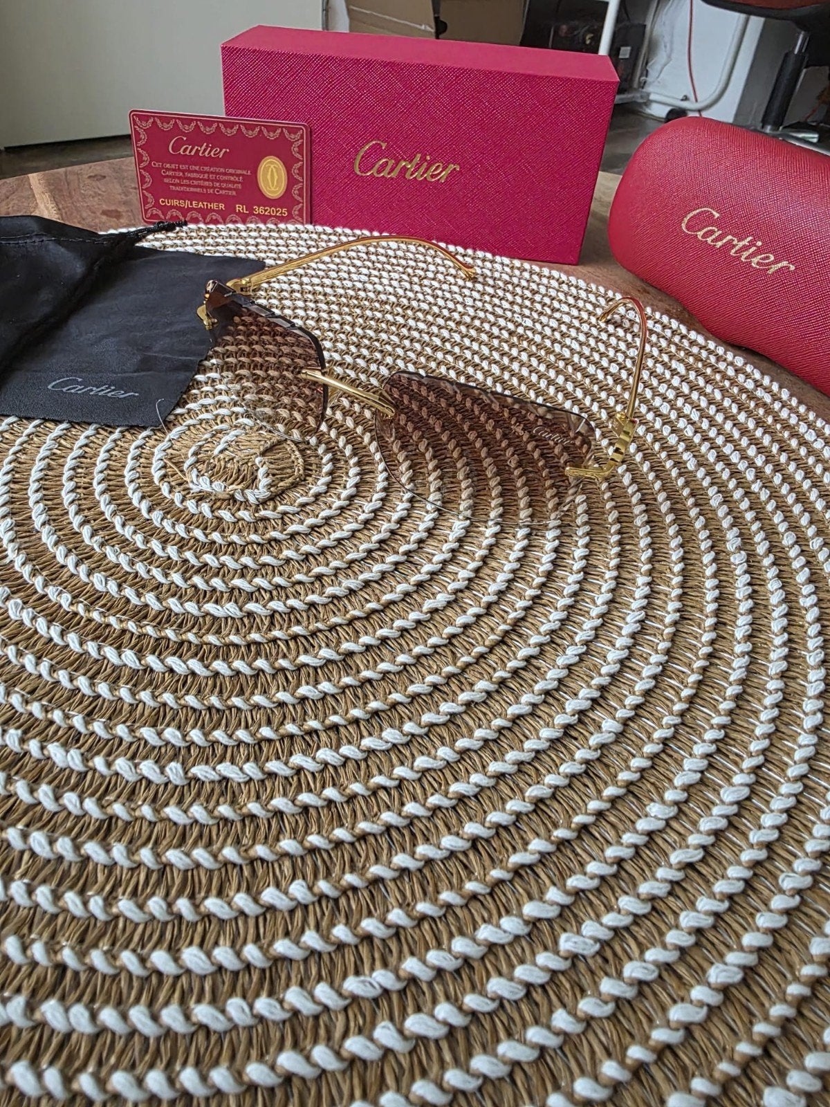 Cartier zonnebril - ALL Inclusive - NEW, Sieraden, Tassen en Uiterlijk, Zonnebrillen en Brillen | Heren, Ophalen of Verzenden