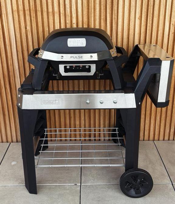 Weber Pulse 2000 elektrische bbq met onderstel 49x39 cm, Ophalen, Nieuw