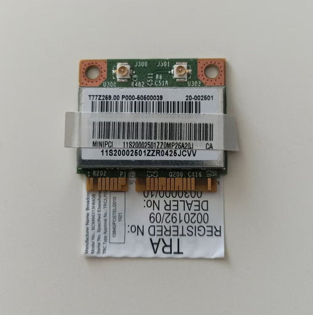 Wifi PCI-E Mini Card, Computers en Software, Ophalen of Verzenden, Gebruikt, Intern, Anatel