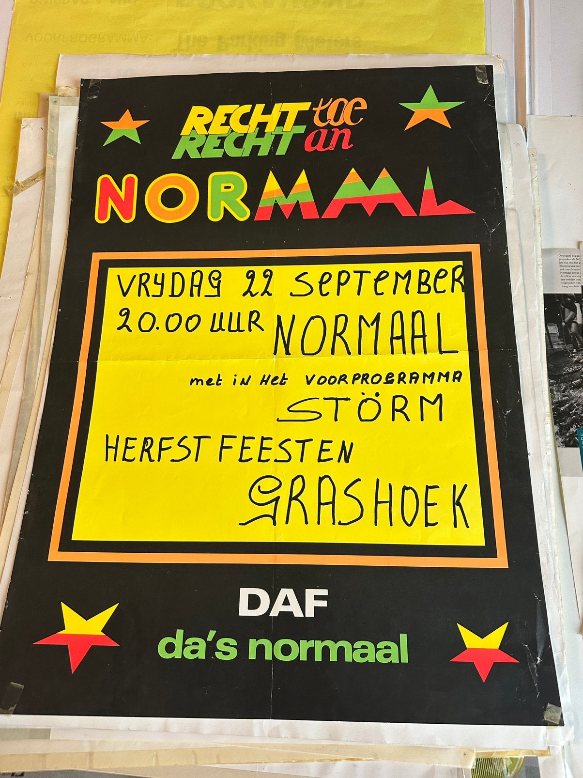 Normaal Poster 11/14, Ophalen of Verzenden, Overige typen