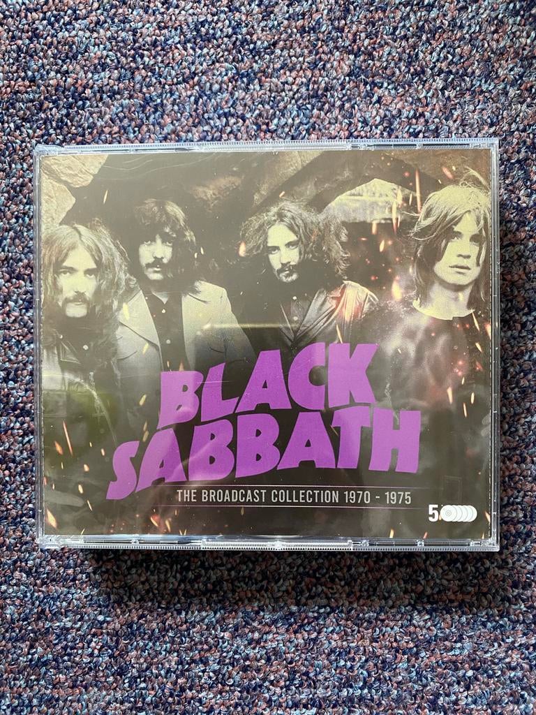 Black Sabbath - The Broadcast Collection 1970-1975 (5CD Box), Ophalen of Verzenden, Zo goed als nieuw, Boxset