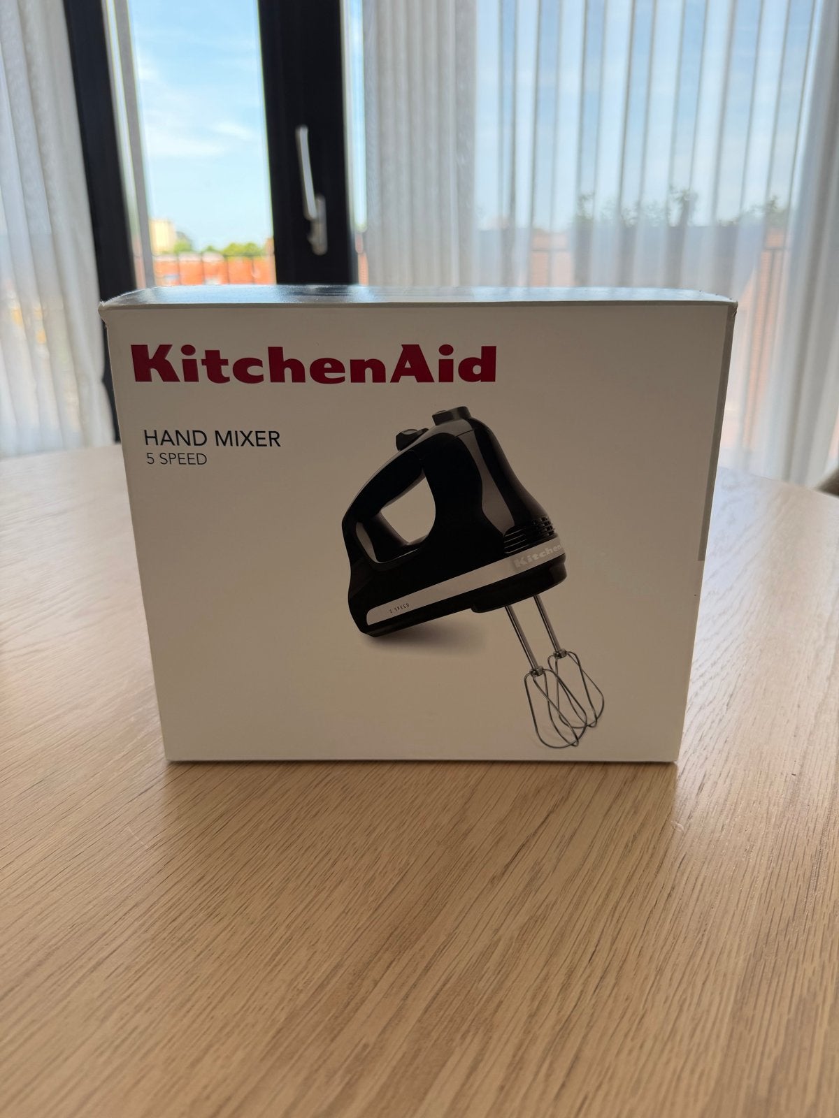 KitchenAid Handmixer 5 Speed - Nieuw in doos, Ophalen of Verzenden, Nieuw, 3 snelheden of meer