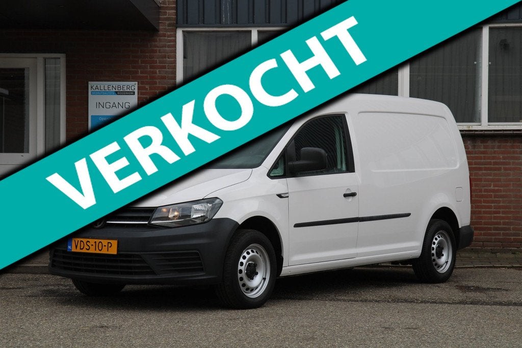 Volkswagen Caddy 2.0 TDI L2H1Maxi 102PK Trend / Airco / Navi, Auto's, Voorwielaandrijving, Stof, Gebruikt, Volkswagen