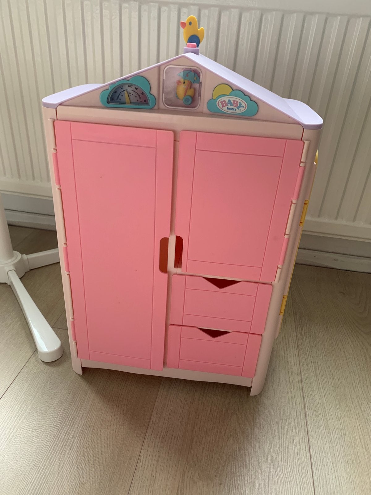 Babyborn kledingkast met spiegel, Kinderen en Baby's, Ophalen, Zo goed als nieuw, Babypop