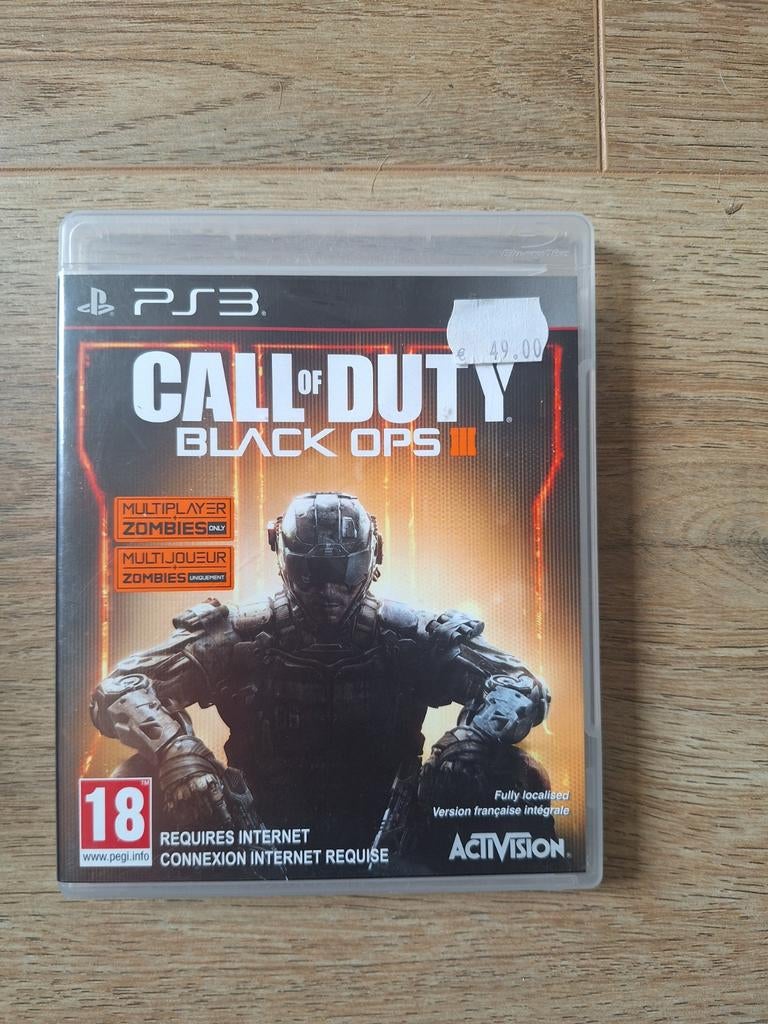 Call of Duty Black Ops III PS3 - Actie/Shooter Game, Online, Vanaf 18 jaar, Shooter, Ophalen of Verzenden