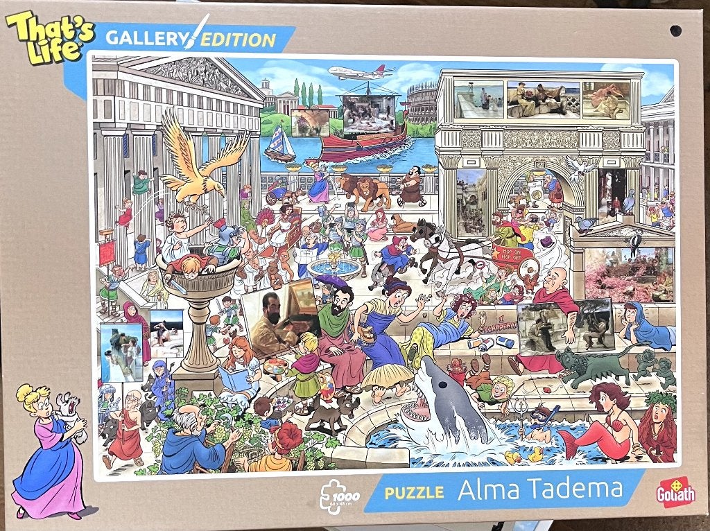 Legpuzzel - That's Life Gallery edition - Alma Tadema, Ophalen of Verzenden, 500 t/m 1500 stukjes, Gebruikt, Legpuzzel