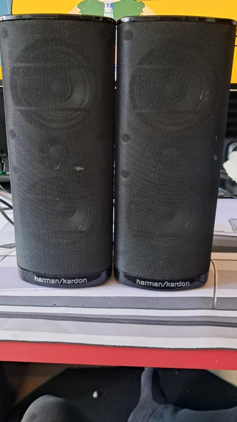 Harman Kardon SAT TS2BQ Speakers - Uitstekend Geluid, Audio, Tv en Foto, Luidsprekers, Ophalen of Verzenden, Gebruikt, Minder dan 60 watt