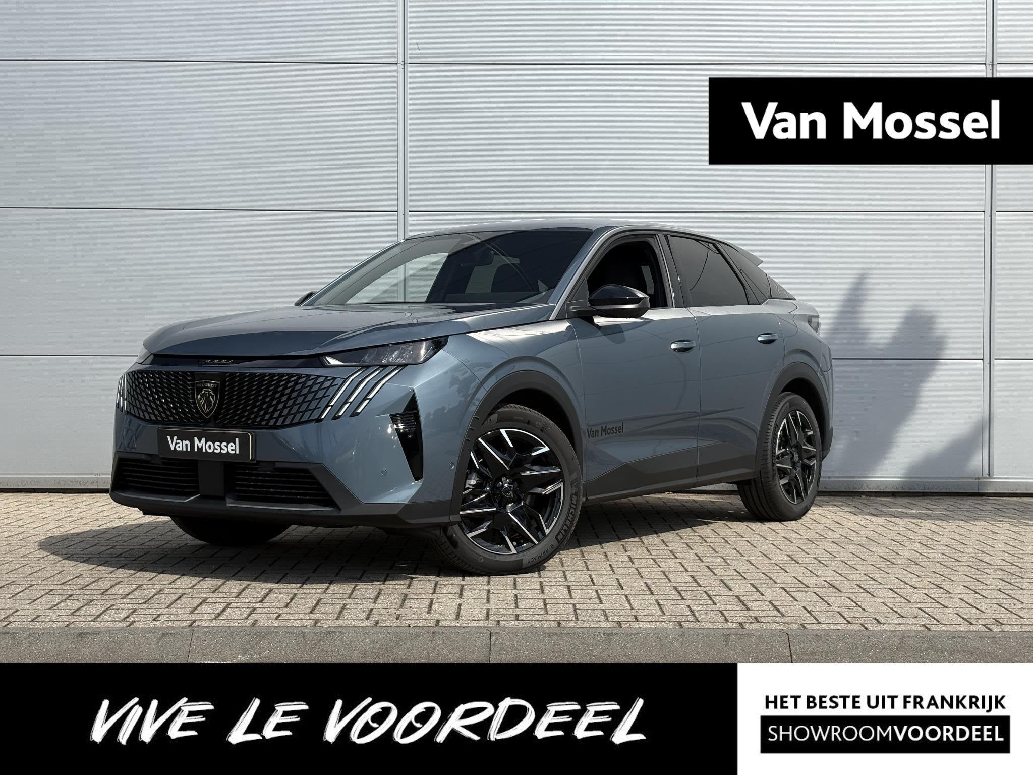 Peugeot 3008 1.2 Hybrid 145 Allure | Stoelverwarming | Camer, Auto's, Euro 6, 1199 cc, Blauw, Leder en Stof