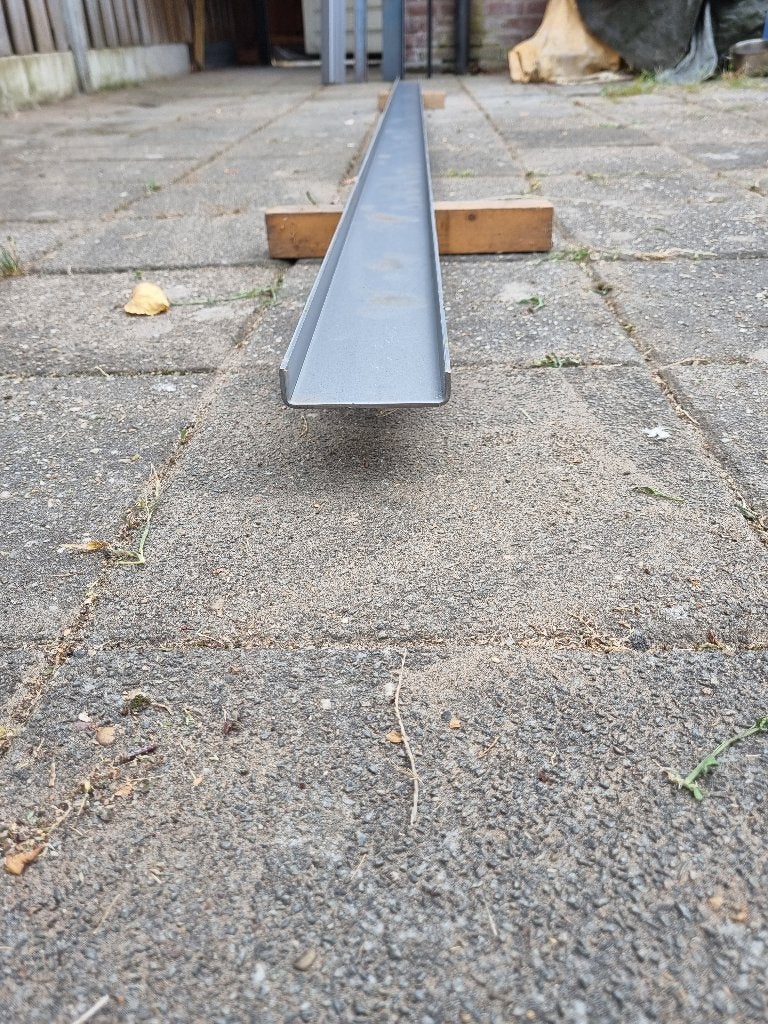 staal, U profiel 20x80x20x3 mm, Doe-het-zelf en Verbouw, Metalen, Ophalen of Verzenden, Nieuw, Overige metalen