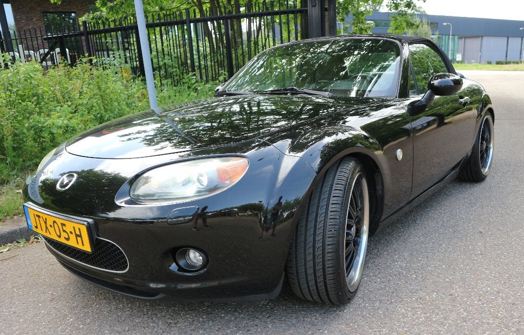 Mazda MX-5 2.0 Touring //Zwart//127000KM//APK 7/2027//, Auto's, Mazda, 13 km/l, Achterwielaandrijving, Zwart, 4 cilinders