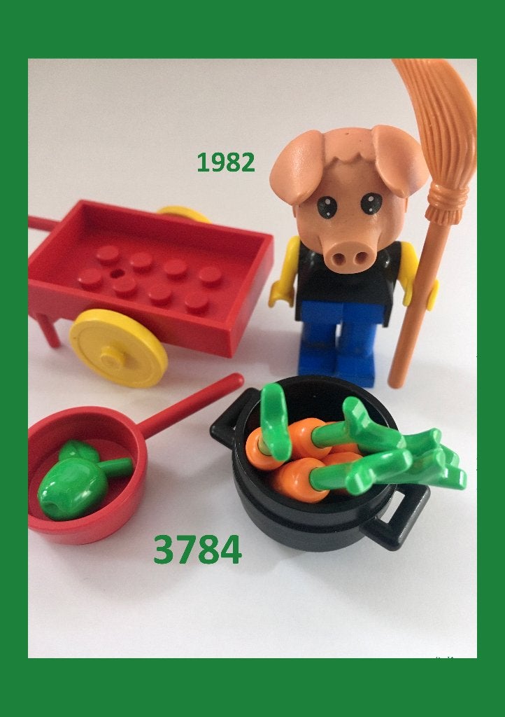 Lego Fabuland 3784 Hugo Tinker, varkentje met extra's, Overige thema's, Lego, Ophalen of Verzenden, Zo goed als nieuw