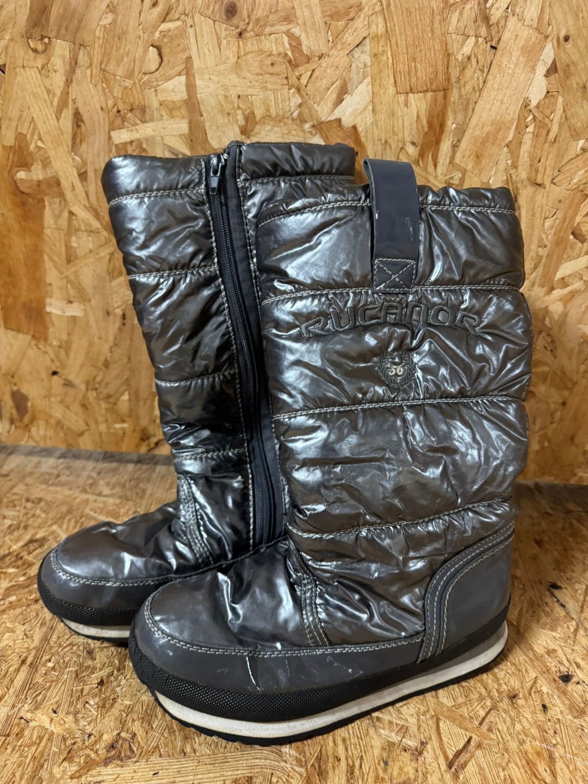 Rucanor Crystaline snowboots maat 39, Snowboots, Ophalen of Verzenden, Grijs, Gedragen