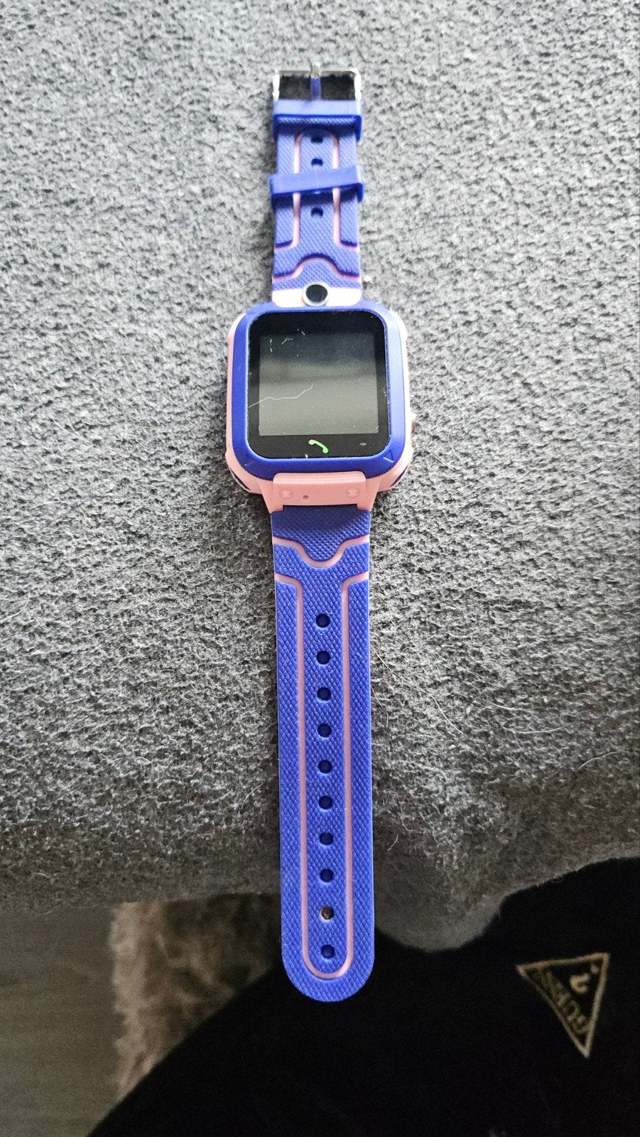 Kinder Smartwatch - Blauw/Roze, Sieraden, Tassen en Uiterlijk, Ophalen of Verzenden, Zo goed als nieuw, Blauw, Jongen of Meisje