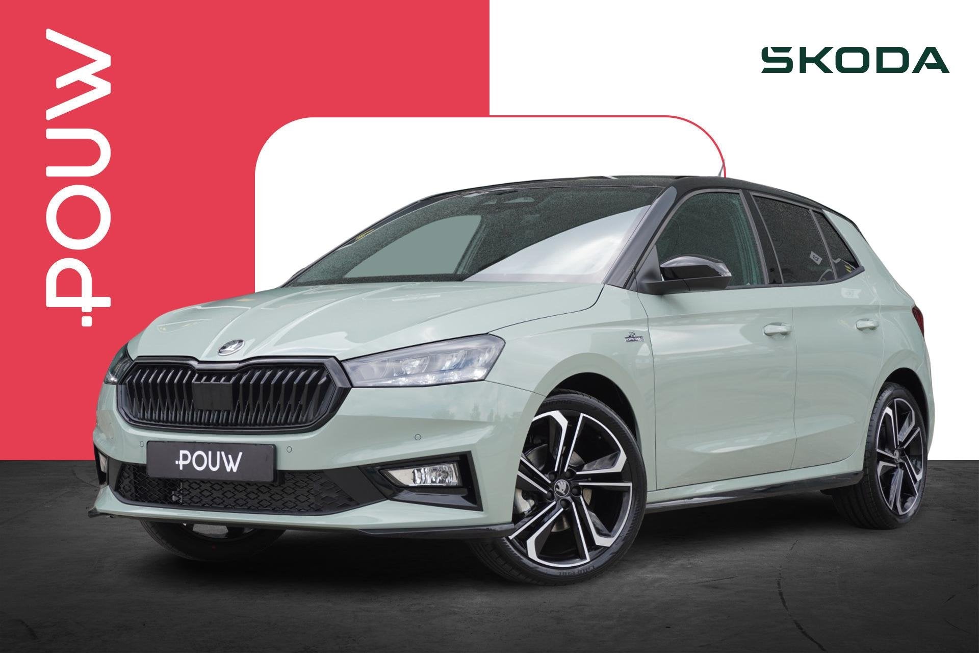 Skoda Fabia 1.0 TSI 115pk Monte Carlo | Verwarmbare Voorstoe, Auto's, Skoda, 12 maanden, Euro 6, 3 cilinders, 999 cc