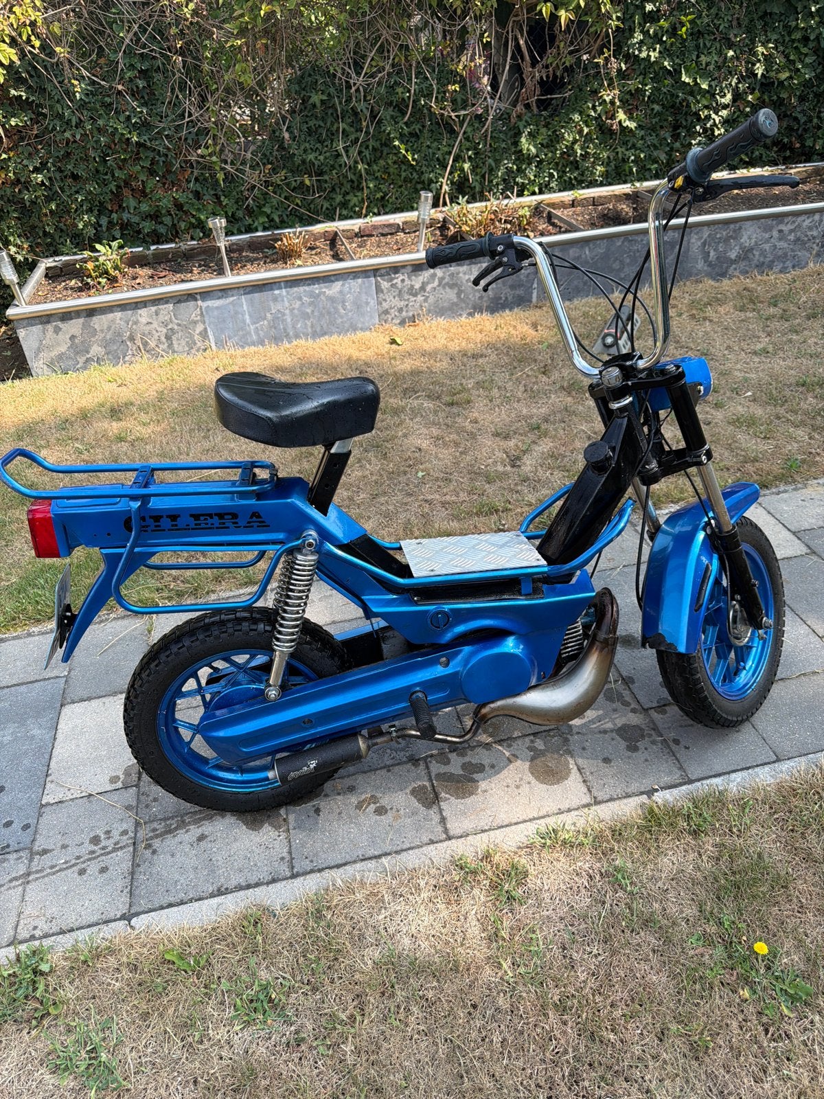 Gilera Citta bromfiets - Blauw, goed onderhouden, Ophalen, Gebruikt, Tweetakt, Gilera