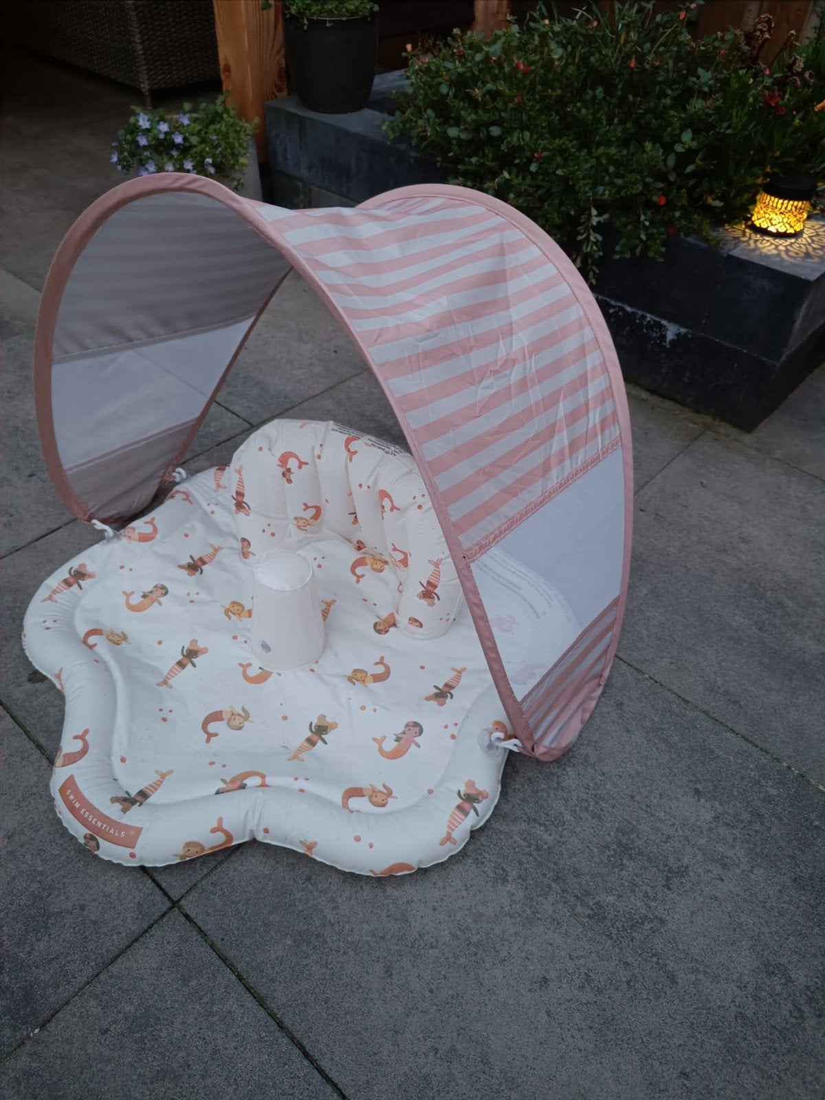 baby splashmat, Ophalen