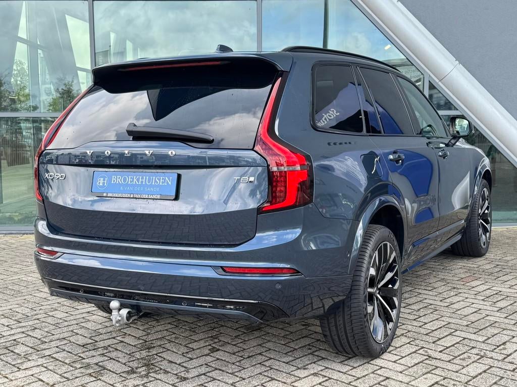 Volvo XC90 2.0 T8 Plug-in hybrid AWD Ultra Dark 455pk Luchtv, Gebruikt, Zwart, 4 cilinders, 1969 cc