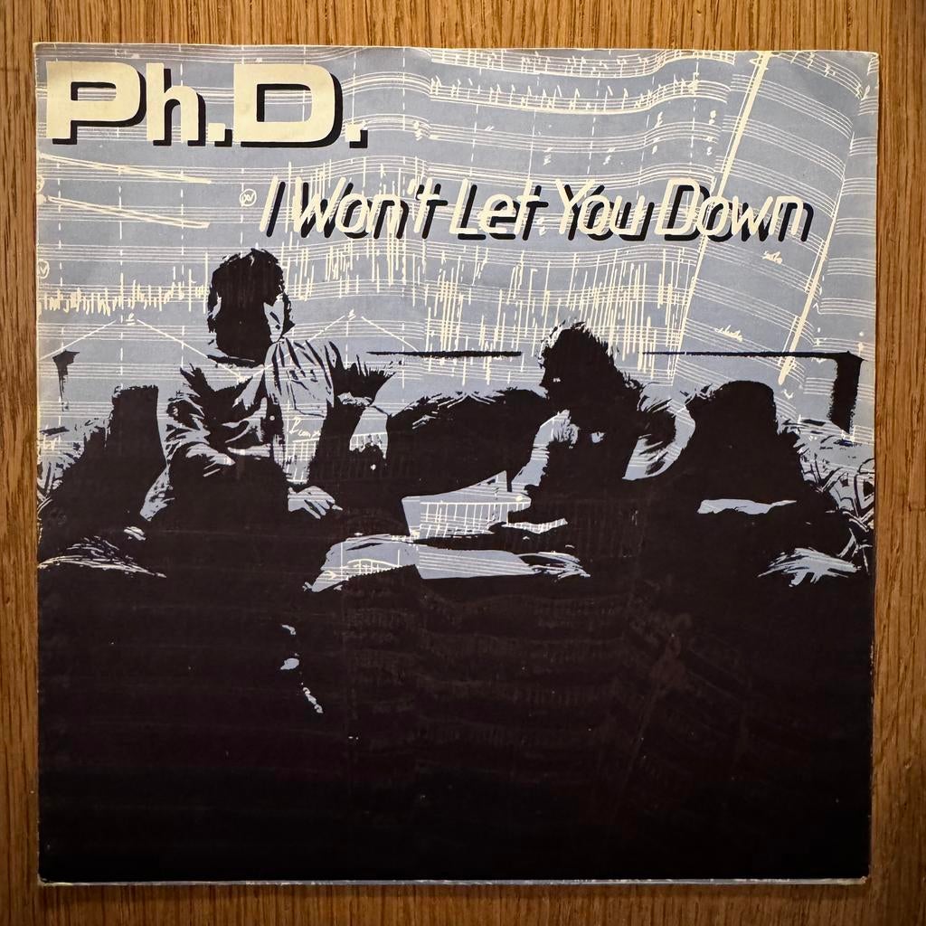 Ph.D I Won’t Let you down 7” vinyl single 1981 Benelux Synth, Cd's en Dvd's, Gebruikt, 7 inch, Single, Ophalen of Verzenden