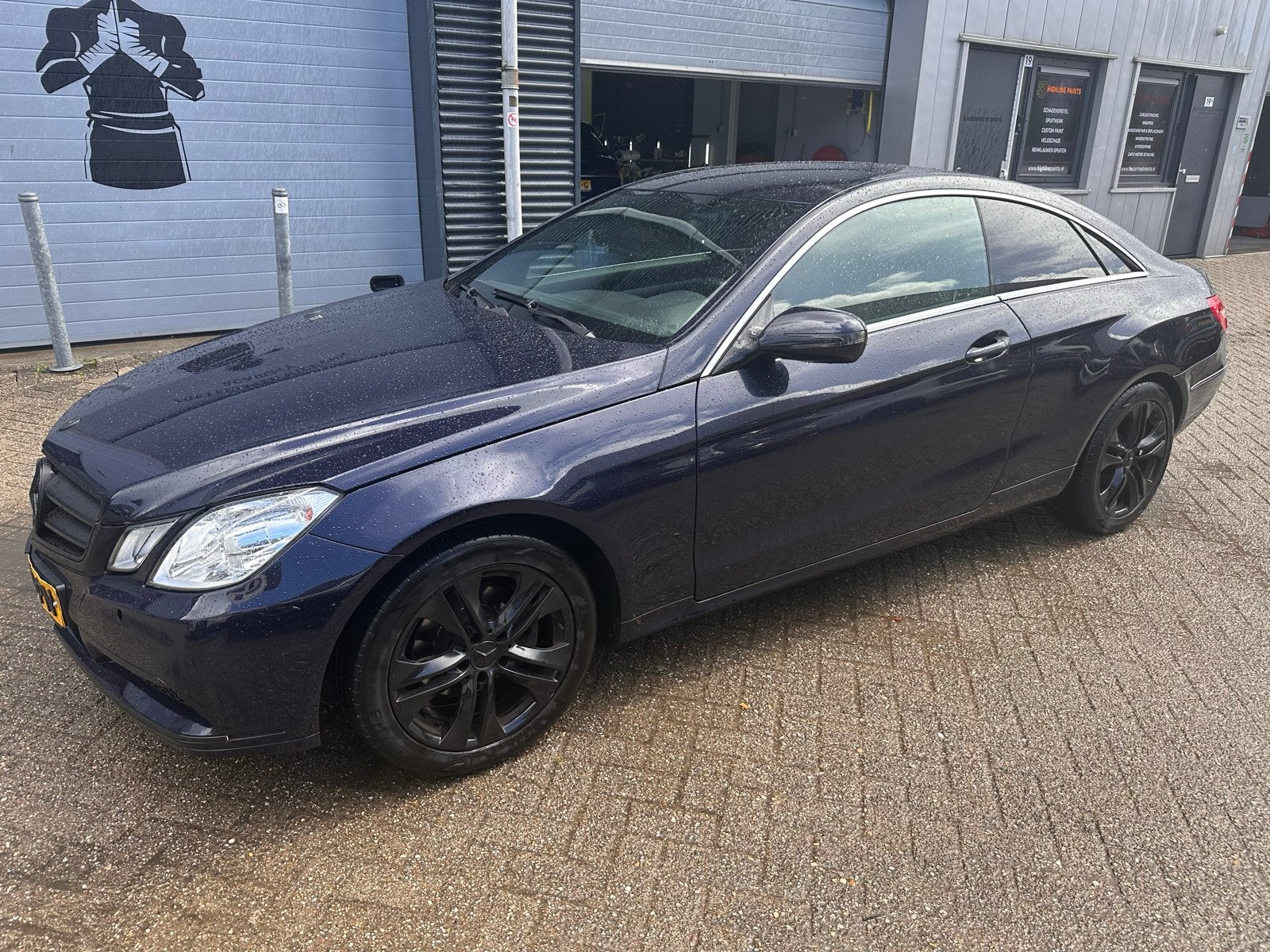 Mercedes-Benz E-Klasse 1.8 E250 CGI Coupe AUT 2009 Blauw, Auto's, Achterwielaandrijving, 1800 kg, 4 cilinders, 1796 cc