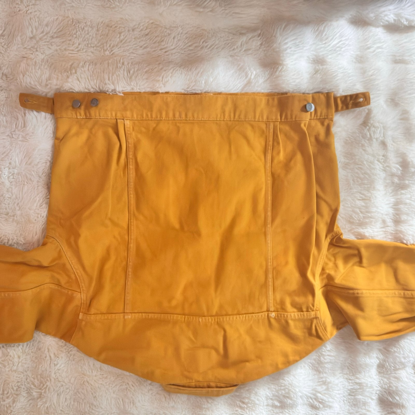 Weekday Dune Jkt Yellow spijkerjas maat S, Ophalen of Verzenden, Gedragen, Maat 36 (S), Geel