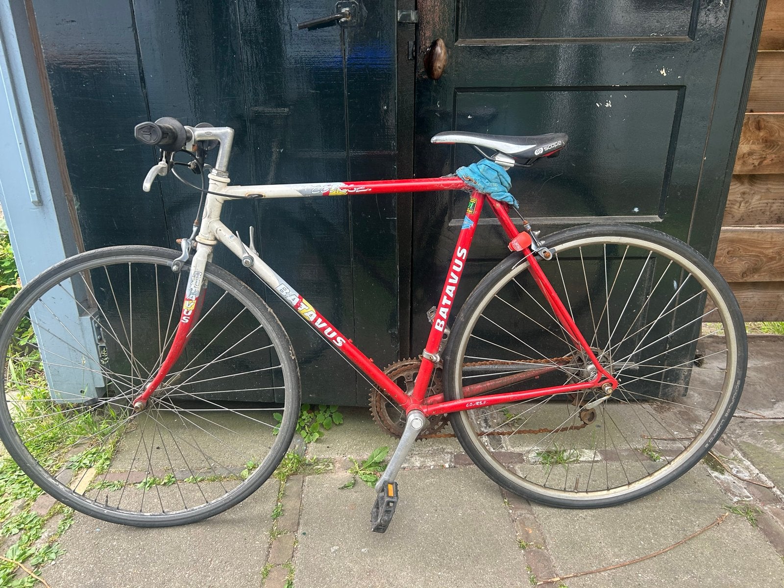 Batavus racefiets - onderhoudsbeurt nodig, Ophalen, 28 inch, Gebruikt, 10 tot 15 versnellingen