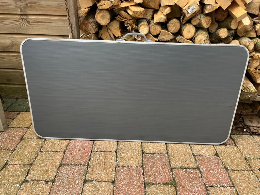Lichtgewicht inklapbare campingtafel 120x60x70cm, Ophalen, Gebruikt, Campingtafel