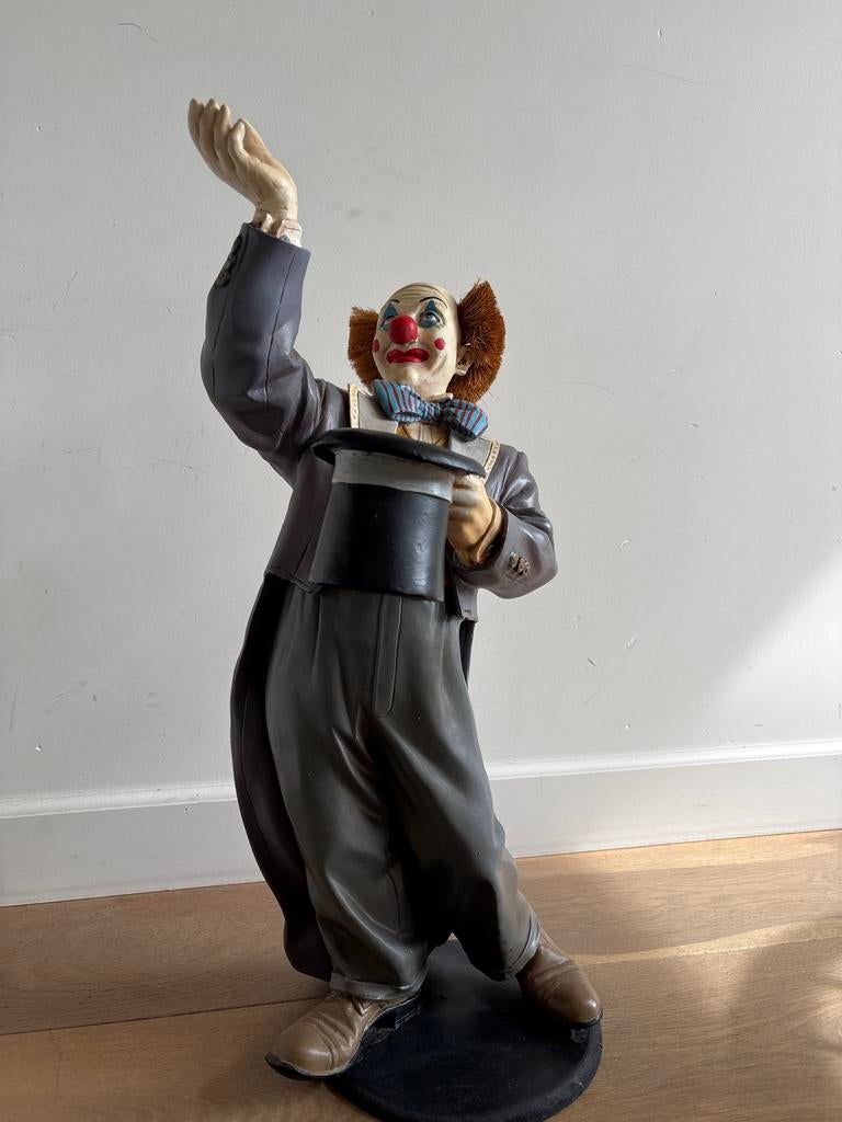 decoratief clown figuur, Ophalen of Verzenden, Gebruikt, Mens