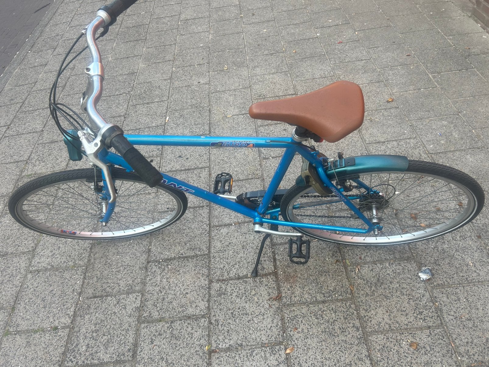 Giant herenfiets/MTB 28 inch 60 cm - Shimano 3x7 versn., Ophalen, Velgrem, Versnellingen, Giant
