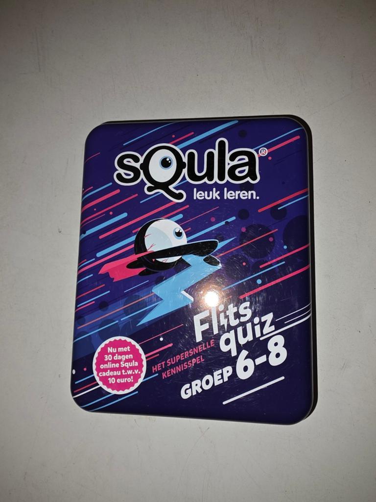SQULA Flits quiz groep 6-8, Ophalen of Verzenden, Zo goed als nieuw, Squla