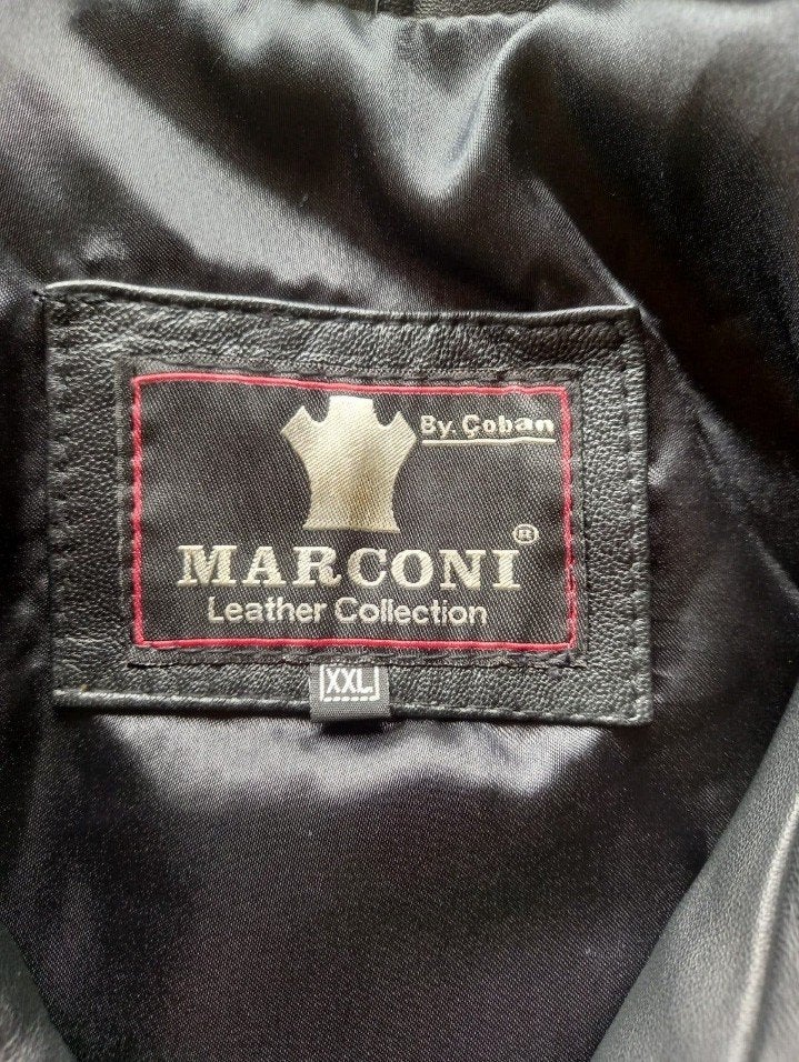 Marconi Leren Motorjas Heren - Nieuw met kaartje, Nieuw met kaartje, Heren, Jas | leer, Marconi