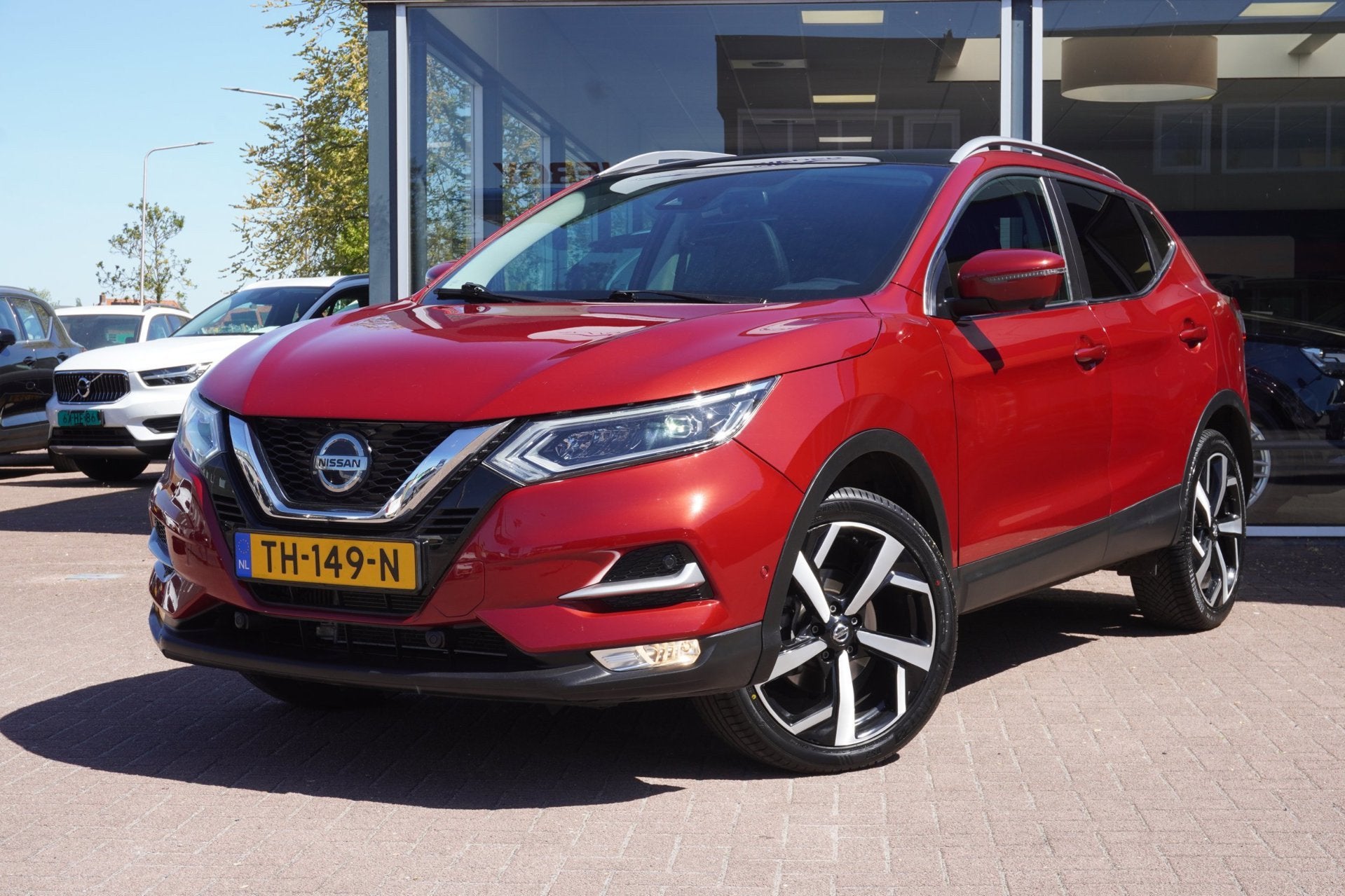 Nissan Qashqai 1.2 Tekna Airco | Panodak | Vol opties | Elek, Auto's, Voorwielaandrijving, Dealer onderhouden, Gebruikt, 4 cilinders
