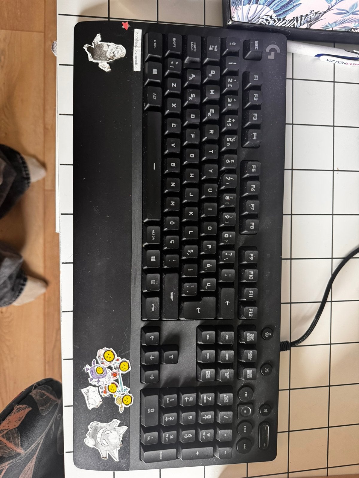 Logitech G213 Prodigy Gaming Keyboard, Gebruikt, Gaming toetsenbord, Ophalen of Verzenden, Qwerty