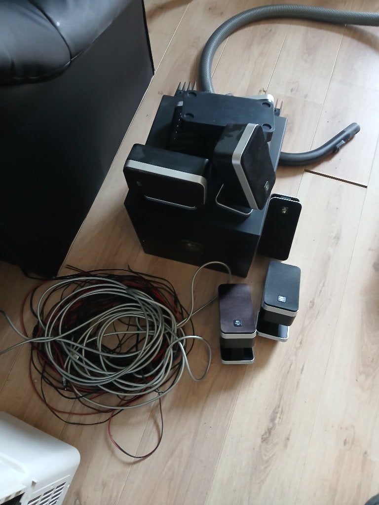 Logitech home cinema set, Gebruikt, 70 watt of meer, 3.1-systeem, Ophalen