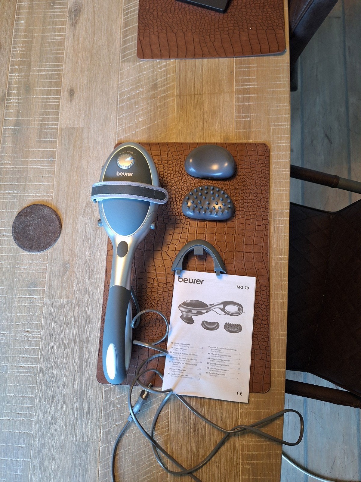 massage apparaat beurer, Sport en Fitness, Massageproducten, Ophalen, Zo goed als nieuw, Apparaat