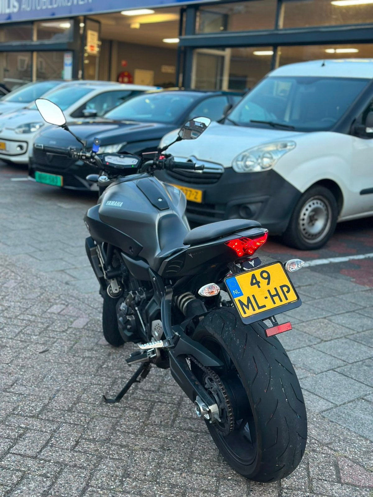 Yamaha mt07 sc project uitlaat 680cc, Ophalen of Verzenden, Nieuw